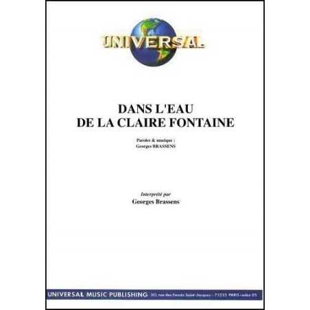 DANS L'EAU DE LA CLAIRE FONTAINE