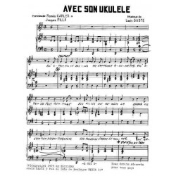 AVEC SON UKULÉLÉ