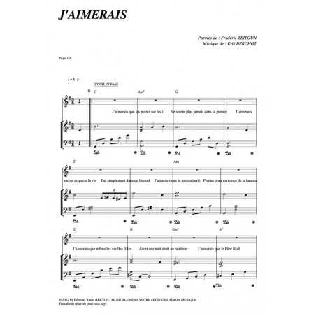 J'AIMERAIS
