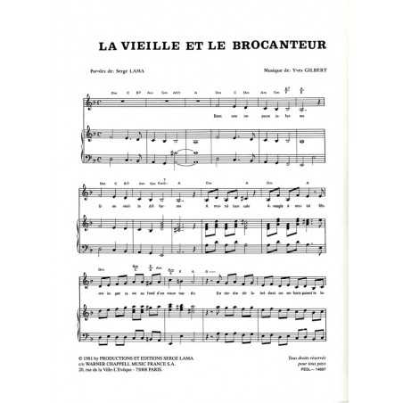 LA VIEILLE ET LE BROCANTEUR
