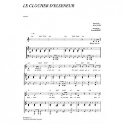 Partition LE CLOCHER D'ELSENEUR Serge Lama