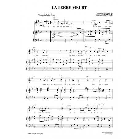 LA TERRE MEURT