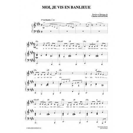 MOI, JE VIS EN BANLIEUE