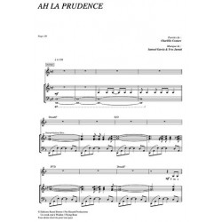 Partition AH LA PRUDENCE Yves JAMAIT