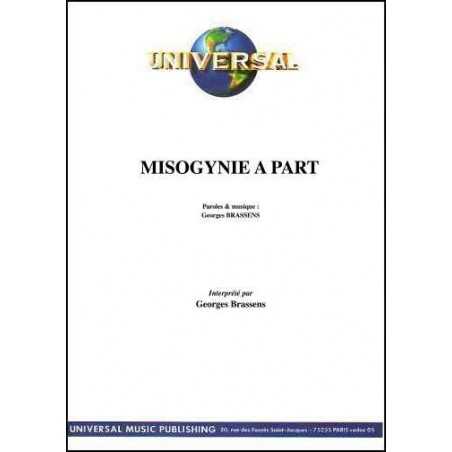 MISOGYNIE A PART