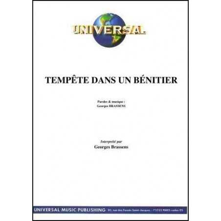 TEMPÊTE DANS UN BÉNITIER