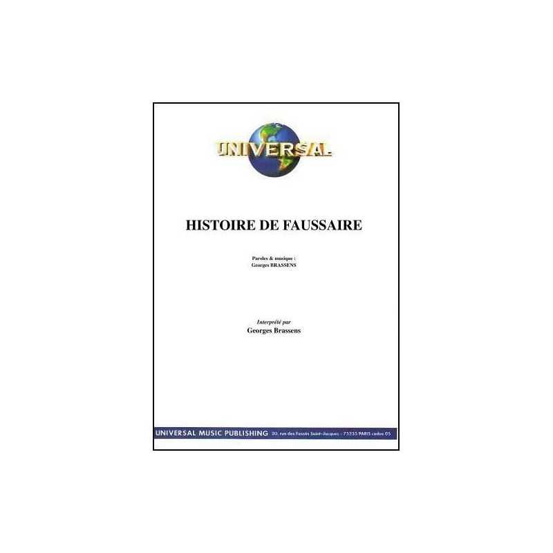 HISTOIRE DE FAUSSAIRE