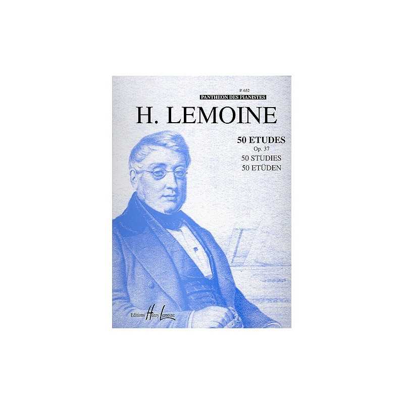 H. LEMOINE 50 études faciles op.37