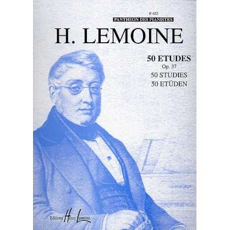 H. LEMOINE 50 études faciles op.37
