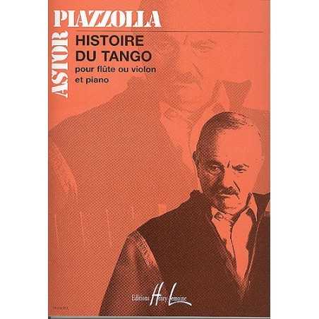HISTOIRE DU TANGO (FLÛTE OU VIOLON ET PIANO)