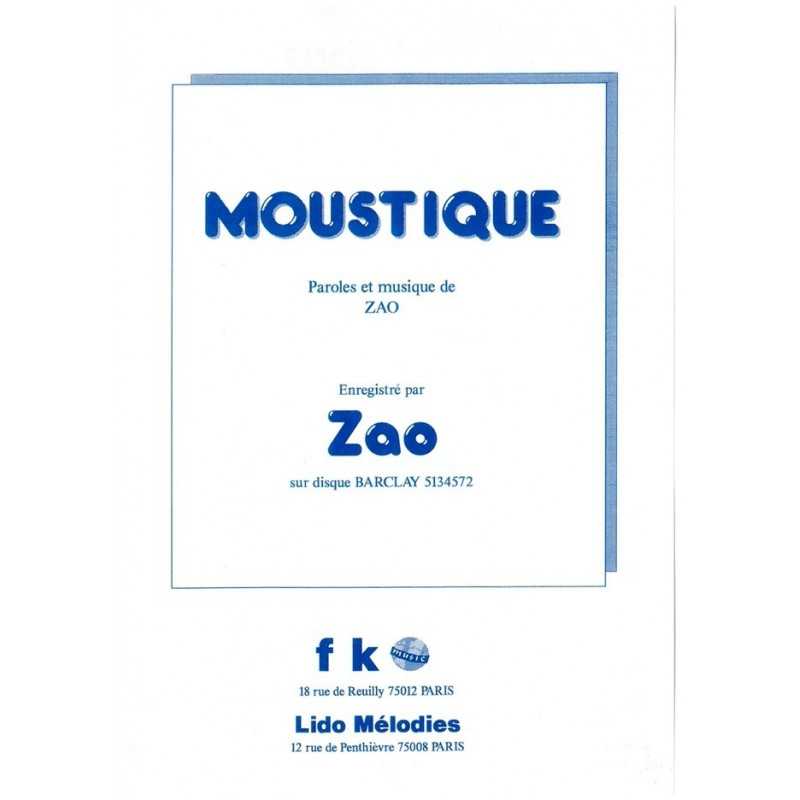 Partition MOUSTIQUE ZAO