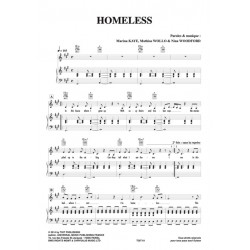 Sheet music HOMELESS Marina Kaye PDF