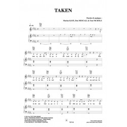 Sheet music TAKEN Marina Kaye PDF