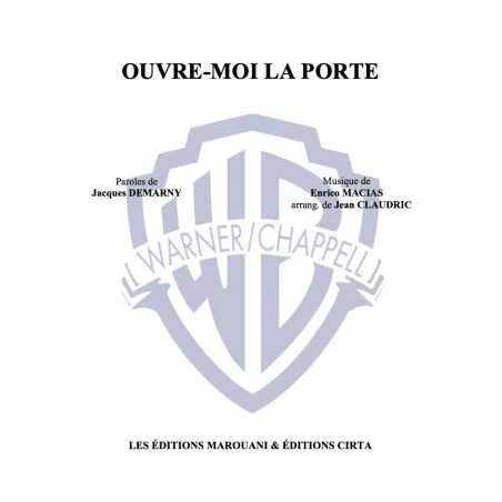 OUVRE-MOI LA PORTE