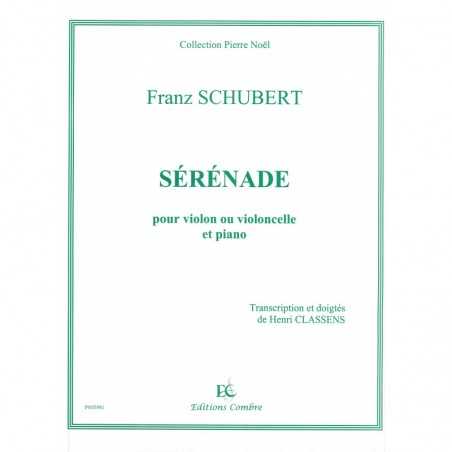 SÉRÉNADE (VIOLON OU VIOLONCELLE ET PIANO)