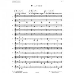 Partition MÉTHODE DE VIOLON 1ER VOLUME (3ÈME POSITION) Armand MASSAU