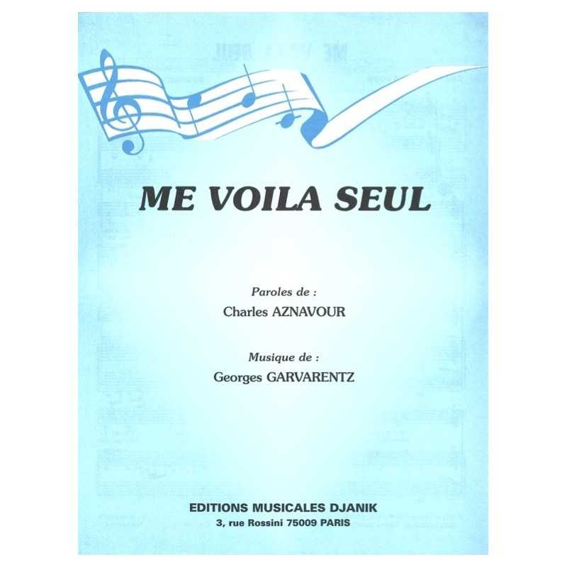 Partition ME VOILÀ SEUL Charles AZNAVOUR