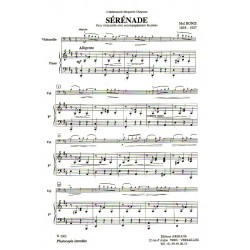 Partition SÉRÉNADE Mel Bonis