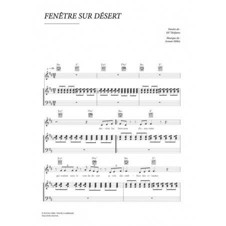 FENÊTRE SUR DÉSERT