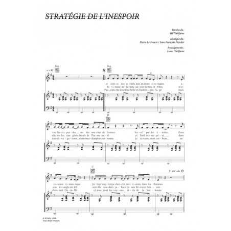 STRATÉGIE DE L’INESPOIR