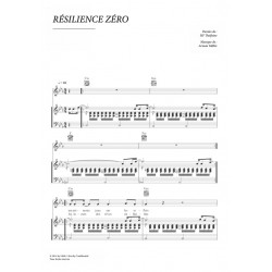 Sheet music RÉSILIENCE ZÉRO Hubert-Félix THIÉFAINE PDF