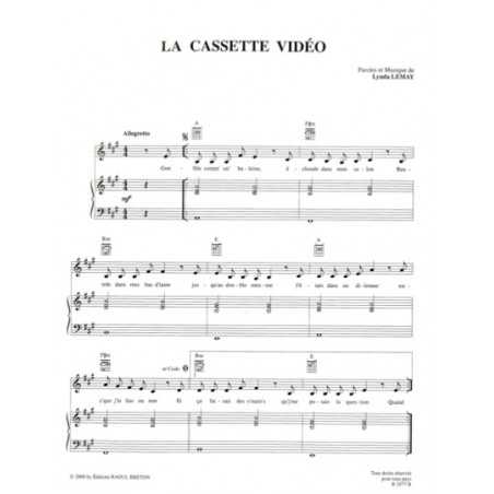 LA CASSETTE VIDÉO