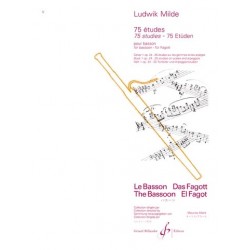 Sheet music 75 ÉTUDES VOLUME 1 OP 24 25 ÉTUDES Ludwik MILDE