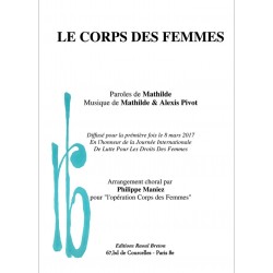Partition LE CORPS DES FEMMES (CHORALE) MATHILDE pdf