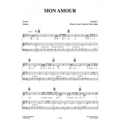 Sheet music MON AMOUR SLIMANE PDF