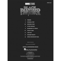 Sheet music BLACK PANTHER MARVEL