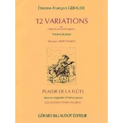 12 VARIATIONS SUR "QUE NE...