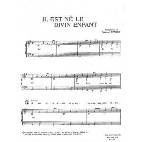 IL EST NÉ LE DIVIN ENFANT