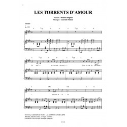 Partition LES TORRENTS D'AMOUR Line RENAUD PDF
