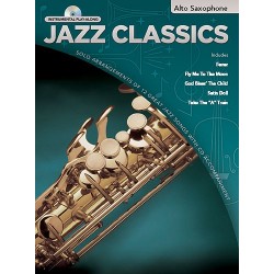 Jazz Classics Instrumental Play-Along : Alto Saxophone (+ CD)