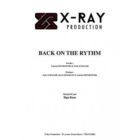 BACK ON THE RYTHM feat GOVERNOR GENERAL RUGGED