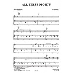 Partition ALL THESE NIGHTS Lou Doillon PDF
