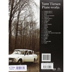 Partition YANN TIERSEN PIANO WORKS 1994-2003