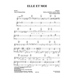 Partition ELLE ET MOI Vitaa & Mohamed Reda