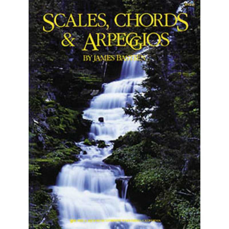 Partition SCALES CHORDS & ARPEGGIOS James Bastien