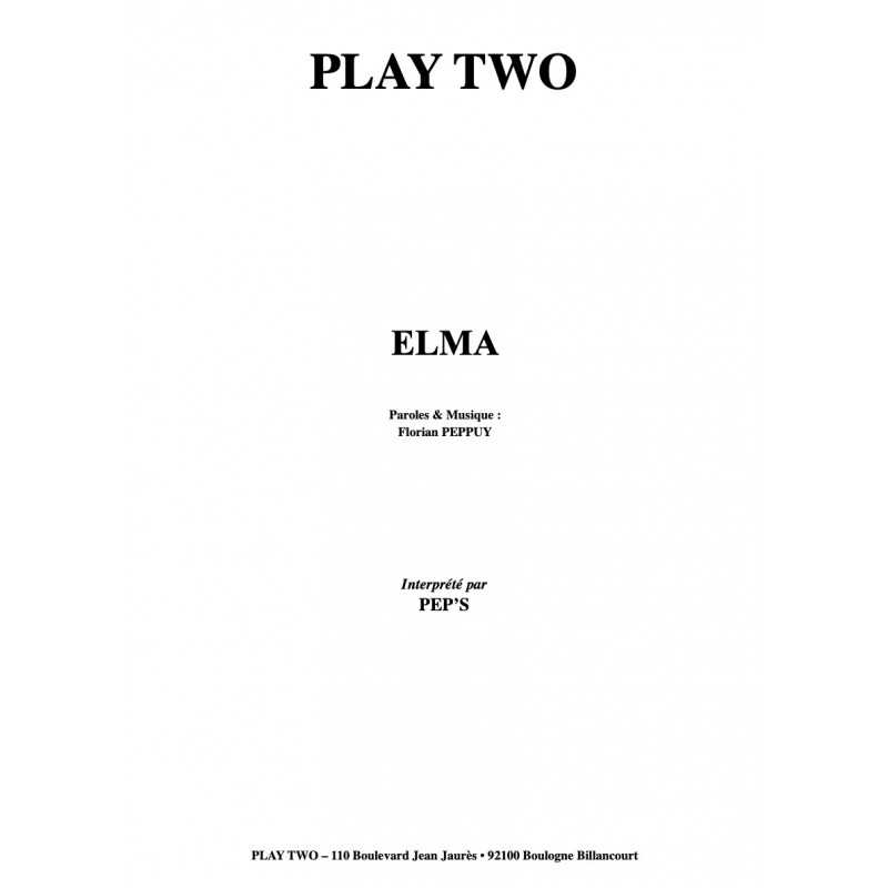 Partition ELMA PEP'S PDF