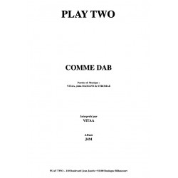 Sheet music COMME DAB VITAA PDF