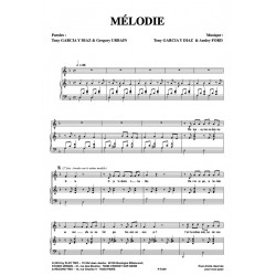 Sheet music MÉLODIE TYDIAZ PDF