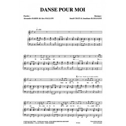 Partition DANSE POUR MOI Alex MALLOW PDF