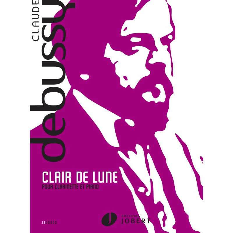 Sheet music CLAIR DE LUNE Claude DEBUSSY