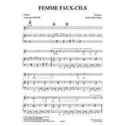 Partition FEMME FAUX CILS Annie Girardot pdf