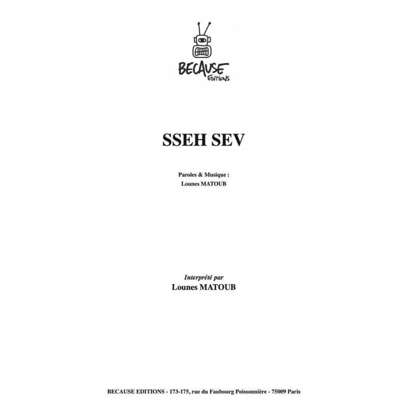Sheet music SSEH SEV MATOUB LOUNÈS pdf