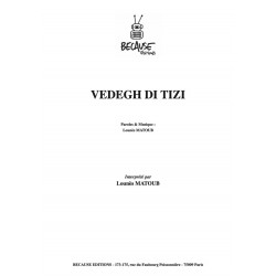 Partition VEDEGH DI TIZI MATOUB LOUNÈS pdf