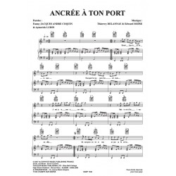Partition ANCRÉE À TON PORT FANNY J PDF