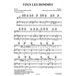 Partition VOUS LES HOMMES FANNY J PDF