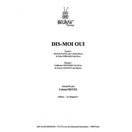 DIS-MOI OUI